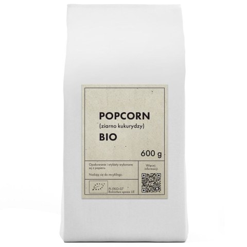 POPCORN (ZIARNO KUKURYDZY) BIO 600 g - THE PLANET