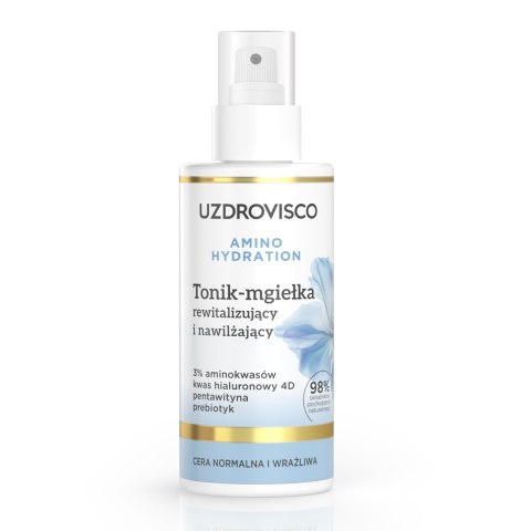 TONIK - MGIEŁKA DO TWARZY REWITALIZUJĄCO - NAWILŻAJĄCY 150 ml - UZDROVISCO (AMINO HYDRATION)