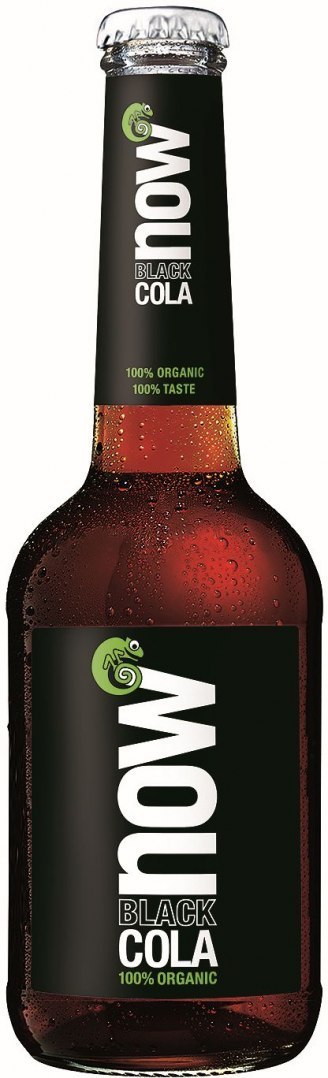 BLACK COLA (Z GUARANĄ) BIO 330 ml - NOW