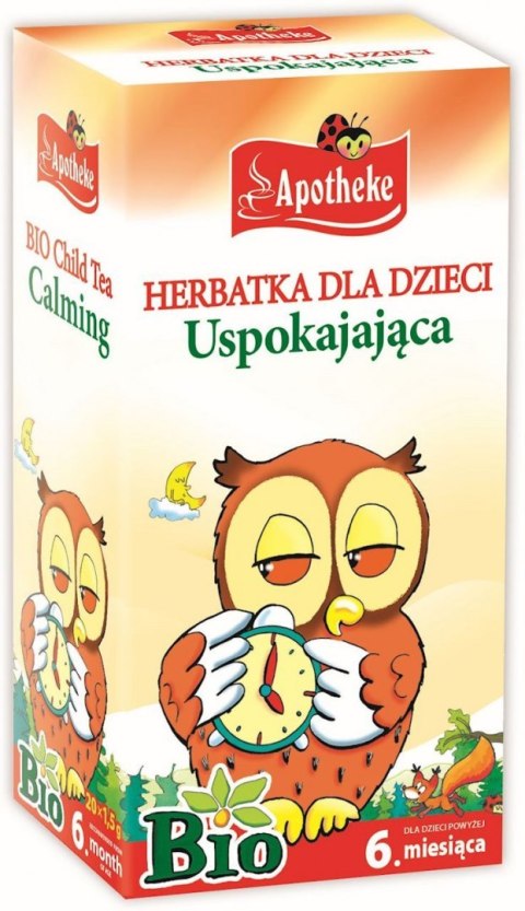 HERBATKA DLA DZIECI - MELISA, MIĘTA I RUMIANEK BIO (20 x 1,5 g) 30 g - APOTHEKE