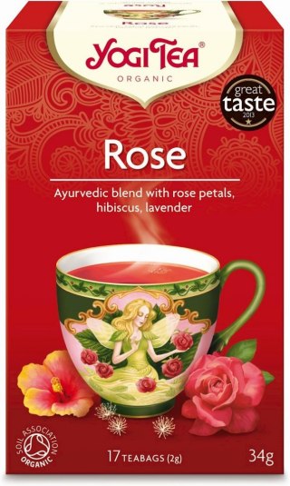 HERBATKA TAO ROSE BIO (17 x 2 g) 34 g - YOGI TEA