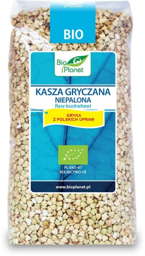 KASZA GRYCZANA NIEPALONA BEZGLUTENOWA BIO 500 g - BIO PLANET