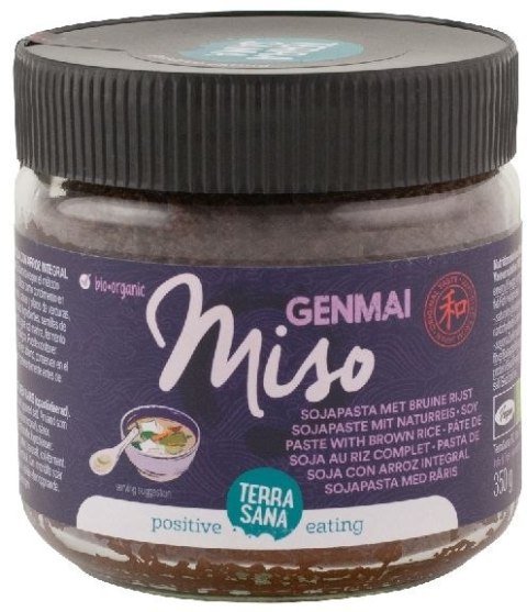 MISO GENMAI (PASTA Z SOI I RYŻU BRĄZOWEGO) BIO 350 g - TERRASANA