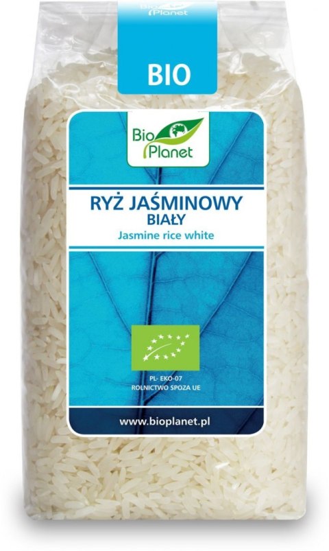 RYŻ JAŚMINOWY BIAŁY BEZGLUTENOWY BIO 500 g - BIO PLANET