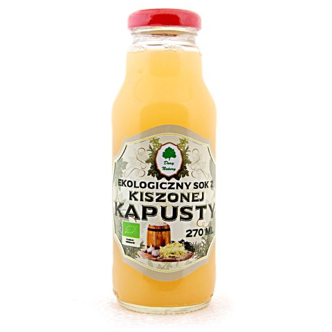 SOK Z KAPUSTY KISZONEJ BIO 270 ml - DARY NATURY