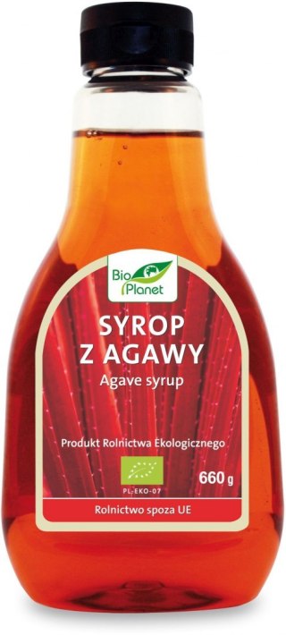 SYROP Z AGAWY BEZGLUTENOWY BIO 660 g (478 ml) - BIO PLANET