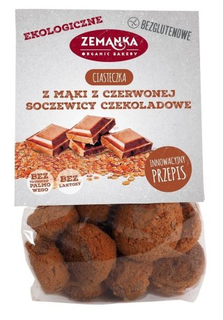 CIASTKA SOCZEWICOWE CZEKOLADOWE BEZGLUTENOWE BIO 100 g - ZEMANKA