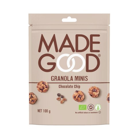 GRANOLA KULKI Z CZEKOLADĄ BEZGLUTENOWE BIO 100 g - MADEGOOD