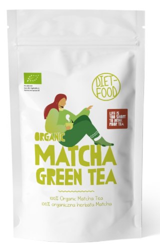 HERBATA ZIELONA MATCHA BIO 100 g - DIET-FOOD