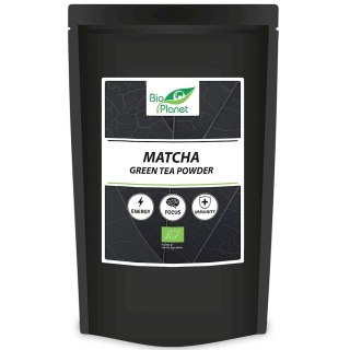 HERBATA ZIELONA MATCHA BIO 500 g - BIO PLANET INTERNATIONAL