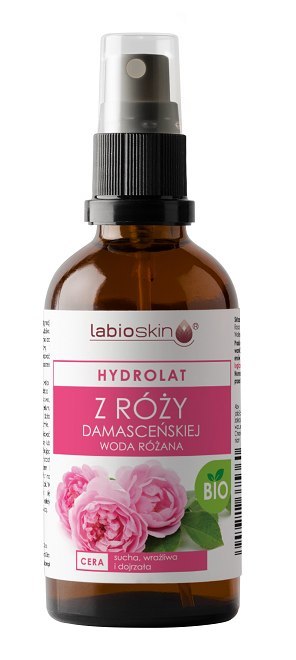 HYDROLAT Z RÓŻY DAMASCEŃSKIEJ ECO 100 ml - BIOOIL