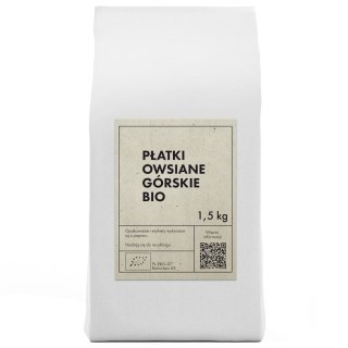 PŁATKI OWSIANE GÓRSKIE BIO 1,5 kg - THE PLANET
