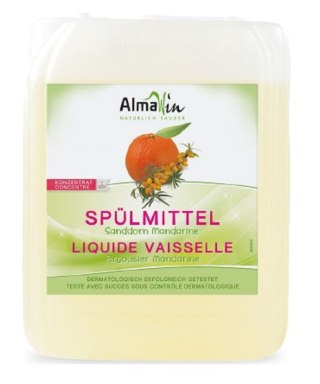 PŁYN DO MYCIA NACZYŃ ROKITNIKOWO - MANDARYNKOWY (KONCENTRAT) ECO 5 L - ALMAWIN