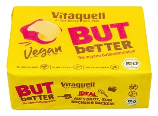 SMAROWIDŁO ROŚLINNE BEZ OLEJU PALMOWEGO (VEGAN BUTBETTER) BIO 250 g - VITAQUELL