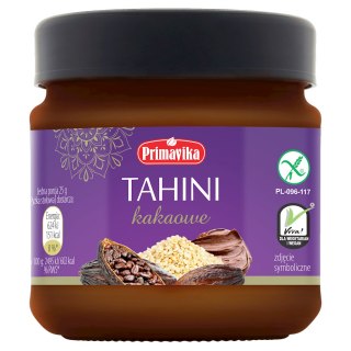 TAHINI KAKAOWE BEZGLUTENOWE 185 g - PRIMAVIKA
