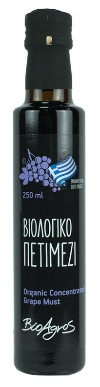 ZAGĘSZCZONY MOSZCZ WINOGRONOWY BIO 250 ml - BIOAGROS