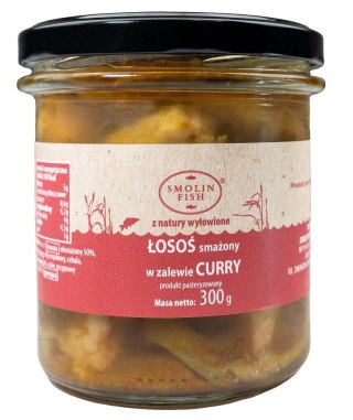 ŁOSOŚ SMAŻONY W ZALEWIE CURRY 300 g - SMOLIN FISH (NA ZAMÓWIENIE)