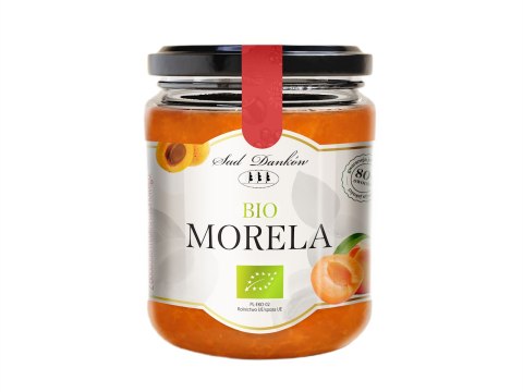 MORELA 80 % Z CUKREM TRZCINOWYM BIO 270 g - SAD DANKÓW