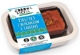 PASZTET Z BURAKIEM I TAHINI BEZGLUTENOWY 280 g - ZDROWA MICHA (NA ZAMÓWIENIE - PRODUKT SEZONOWY)