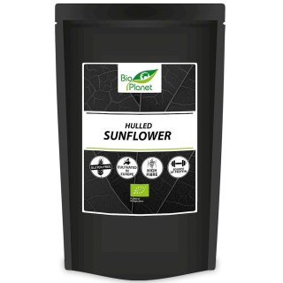 SŁONECZNIK ŁUSKANY BEZGLUTENOWY BIO 800 g - BIO PLANET INTERNATIONAL