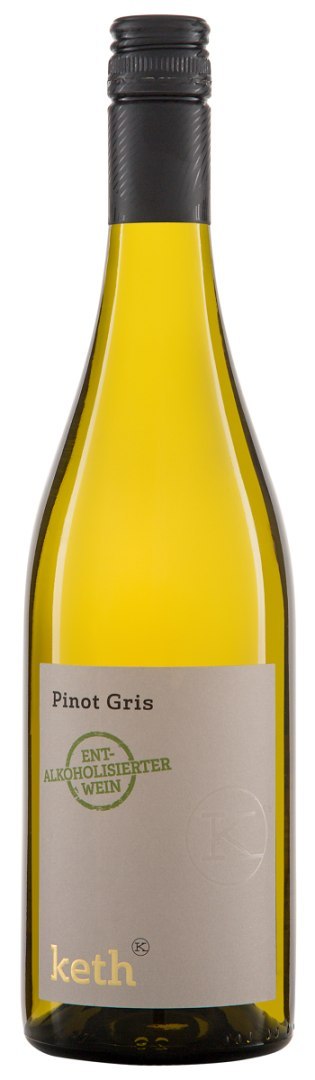 WINO BEZALKOHOLOWE PINOT GRIS BIAŁE PÓŁWYTRAWNE BIO 750 ml - KETH