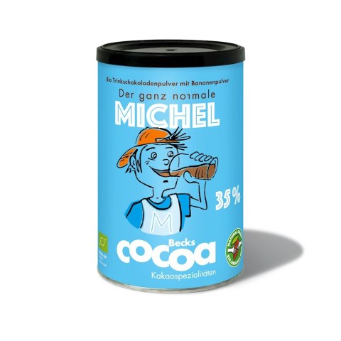 CZEKOLADA DO PICIA BANANOWA MICHEL BEZGLUTENOWA BIO 335 g - BECKS COCOA
