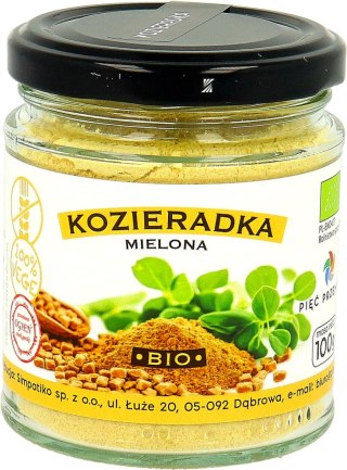 KOZIERADKA MIELONA BEZGLUTENOWA BIO 100 g - PIĘĆ PRZEMIAN