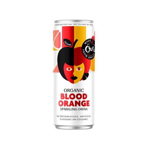 LEMONIADA POMARAŃCZOWA BIO 250 ml - OUN