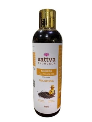 OLEJ Z CZARNUSZKI TŁOCZONY NA ZIMNO 250 ml - SATTVA (FOODS)