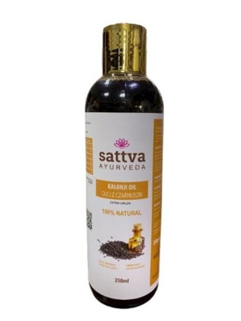 OLEJ Z CZARNUSZKI TŁOCZONY NA ZIMNO 250 ml - SATTVA (FOODS)