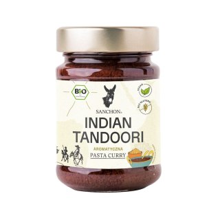 PASTA CURRY INDIAN TANDOORI BEZGLUTENOWA BIO 190 g - SANCHON