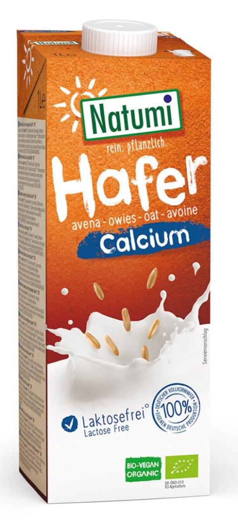 Przecena NAPÓJ RYŻOWY Z ALGAMI MORSKIMI (WAPŃ) BEZ DODATKU CUKRÓW BEZGLUTENOWY BIO 1 L - NATUMI