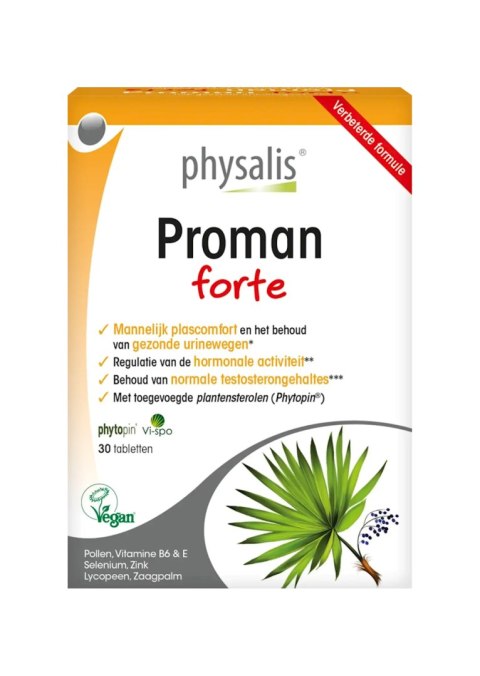 TABLETKI NA UKŁAD MOCZOWY (PROMAN FORTE) 30 szt. - PHYSALIS