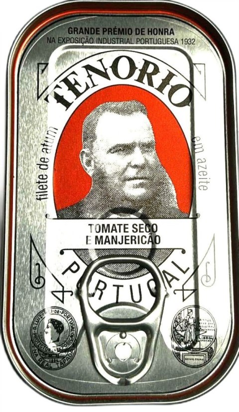 TUŃCZYK FILETY W OLIWIE Z OLIWEK Z SUSZONYMI POMIDORAMI I BAZYLIĄ 120 g (78 g) - TENORIO