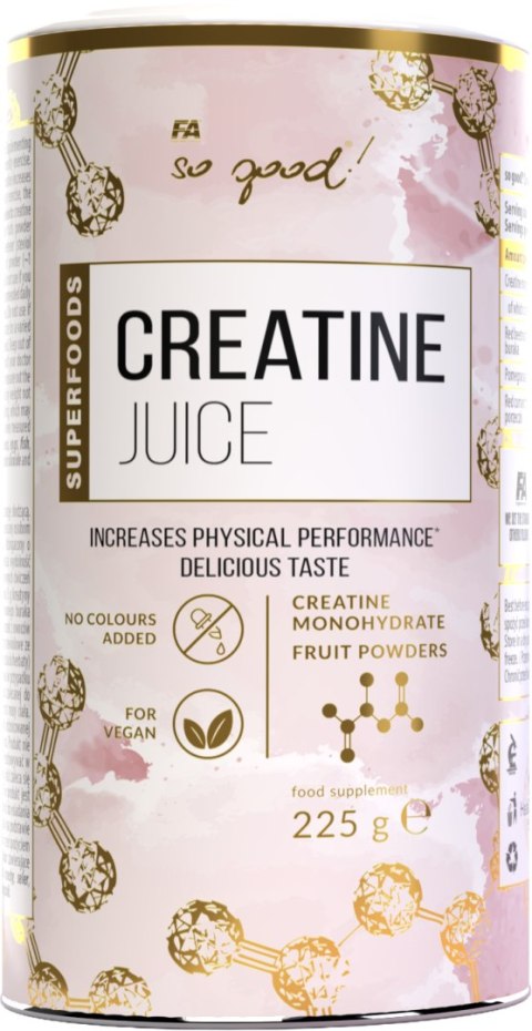 CREATINE JUICE W PROSZKU 225 g - SO GOOD!