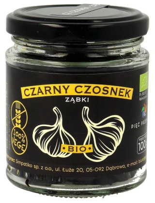CZARNY CZOSNEK BEZGLUTENOWY BIO 100 g - PIĘĆ PRZEMIAN