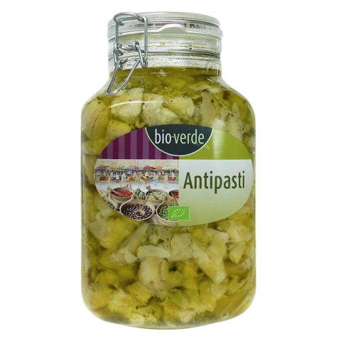 KARCZOCHY SERCA Z ZIOŁAMI W OLEJU BIO 2,9 kg (SŁOIK) - BIO VERDE