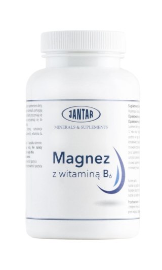 MAGNEZ + WITAMINA B6 60 KAPSUŁEK - JANTAR