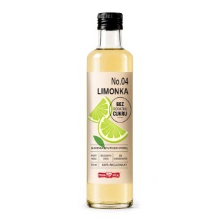 NAPÓJ LIMONKA BEZ DODATKU CUKRÓW 250 ml - POLSKA RÓŻA