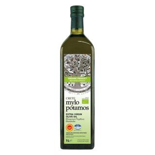OLIWA Z OLIWEK EXTRA VIRGIN PDO KRETA BIO 1 L - MYLOPOTAMOS