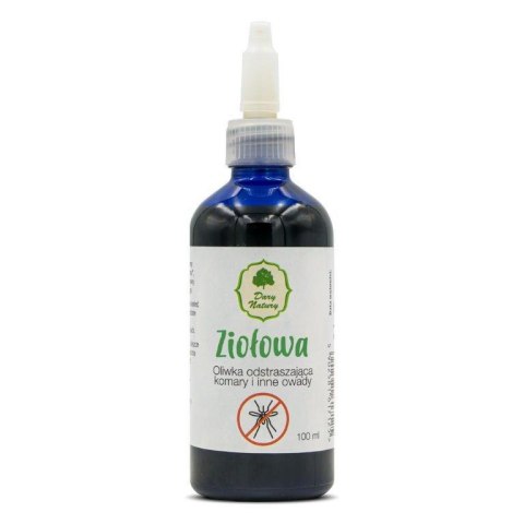 OLIWKA ZIOŁOWA NA KOMARY I INNE OWADY 100 ml - DARY NATURY (PRODUKT SEZONOWY)