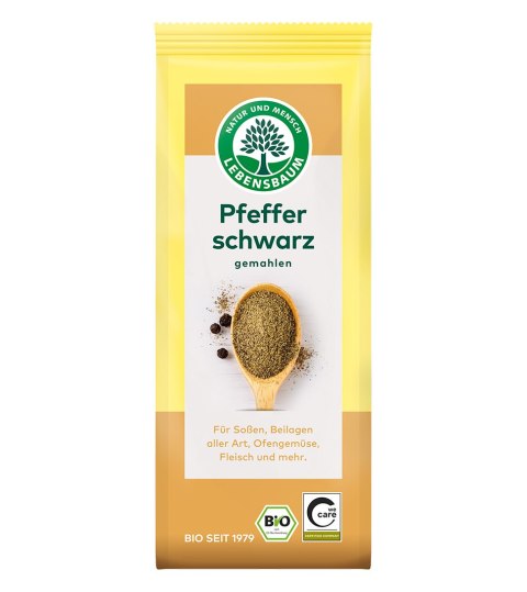 PIEPRZ CZARNY MIELONY BIO 50 g - LEBENSBAUM