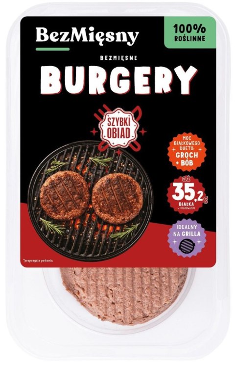 Przecena BURGERY ROŚLINNE 220 g - BEZMIĘSNY