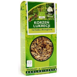 Przecena HERBATKA KORZEŃ LUKRECJI BIO 50 g - DARY NATURY