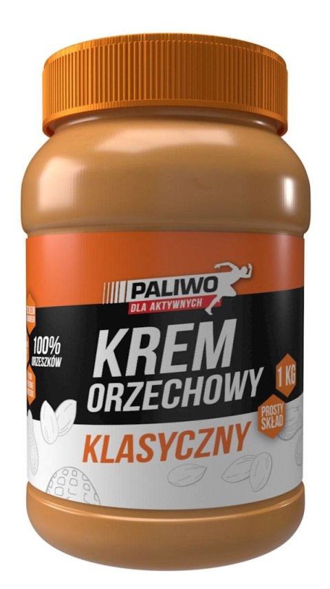 Przecena KREM ORZECHOWY KLASYCZNY 100 % BEZ DODATKU SOLI I CUKRÓW 1 kg - PALIWO DLA AKTYWNYCH