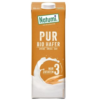 Przecena NAPÓJ OWSIANY PURE BEZ DODATKU CUKRÓW BIO 1 L - NATUMI