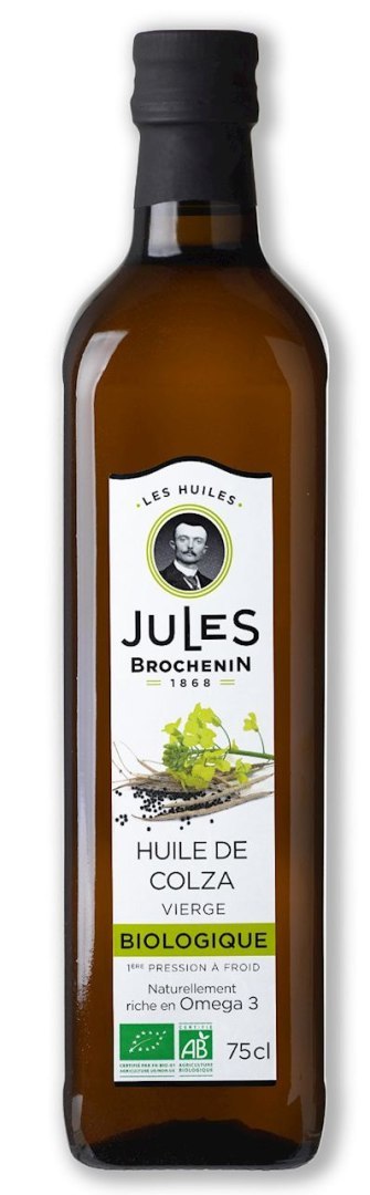 Przecena OLEJ RZEPAKOWY OMEGA 3 BIO 750 ml - JULES BROCHENIN