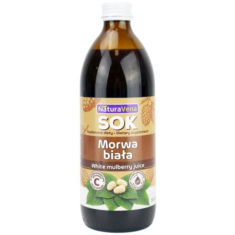 SOK Z MORWY BIAŁEJ 500 ml - NATURAVENA