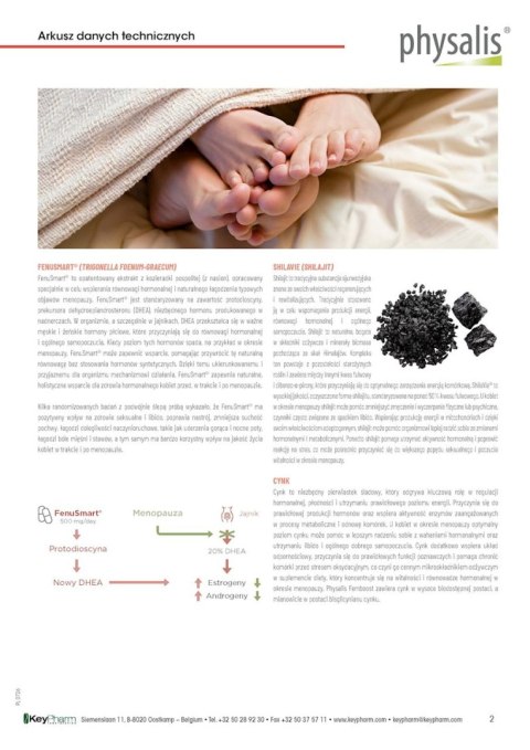 TABLETKI NA ENERGIĘ DLA KOBIET (FEMBOOST) 30 szt. - PHYSALIS (HERBALANCE)