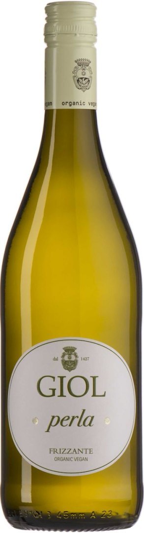 WINO BIAŁE PÓŁWYTRAWNE LEKKO MUSUJĄCE LA PERLA FRIZZANTE BIO 750 ml - GIOL